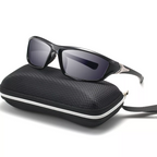 Polarized Rectangular Sunglasses with UV400 Protection