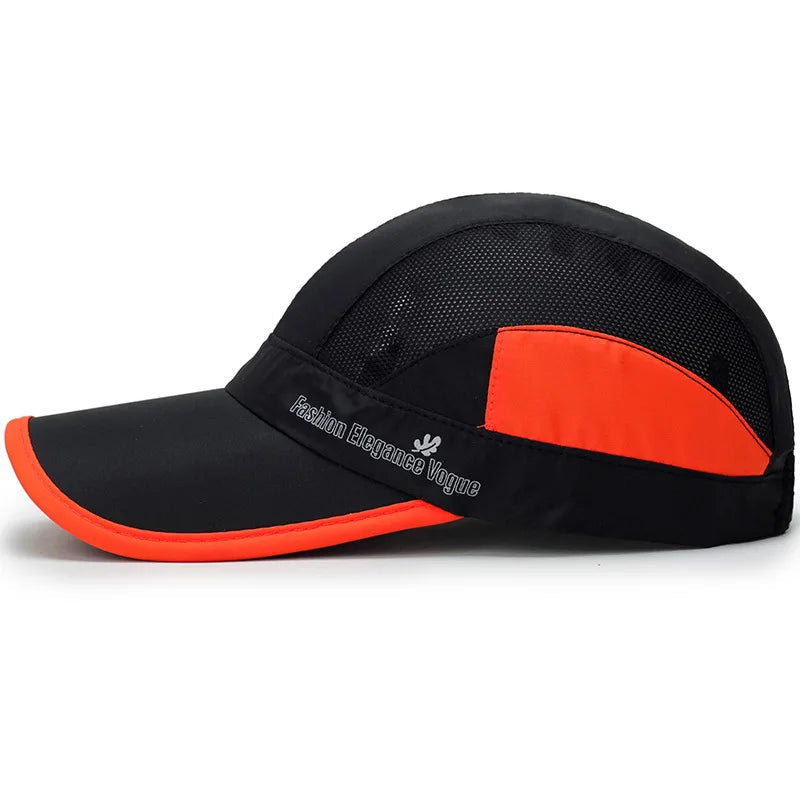 Breathable Dry Fit Cap with UV Protection