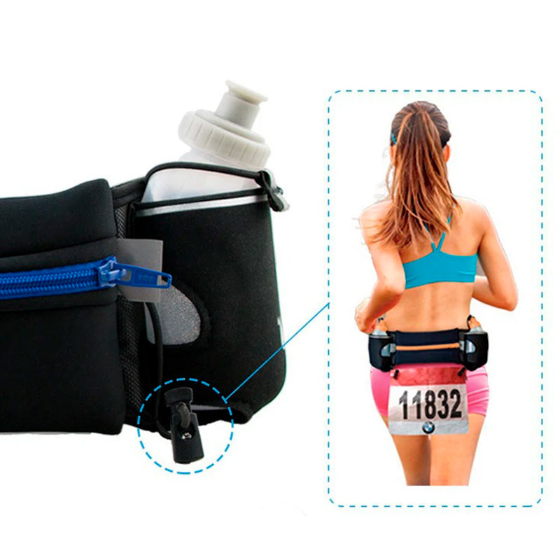 RunFit Pro - Unisex Sports Hydration Belt