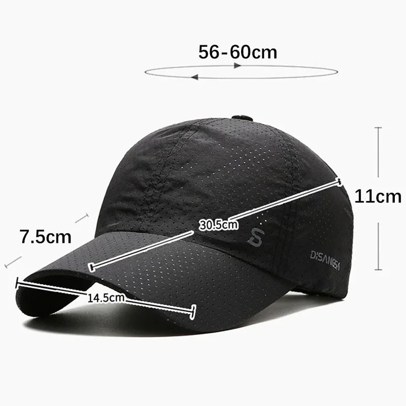 Quick-Dry Unisex Sports Cap