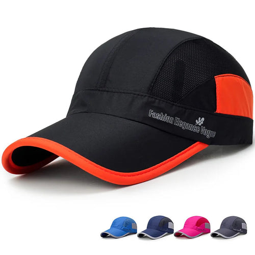 Breathable Dry Fit Cap with UV Protection