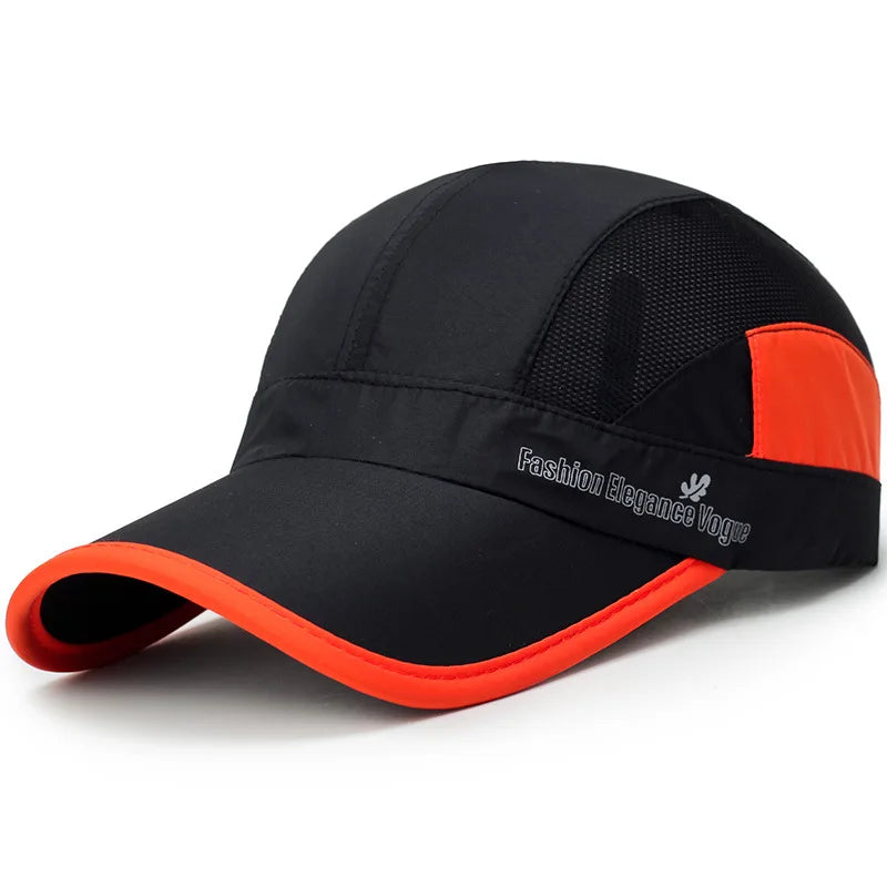 Breathable Dry Fit Cap with UV Protection