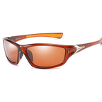 Polarized Rectangular Sunglasses with UV400 Protection