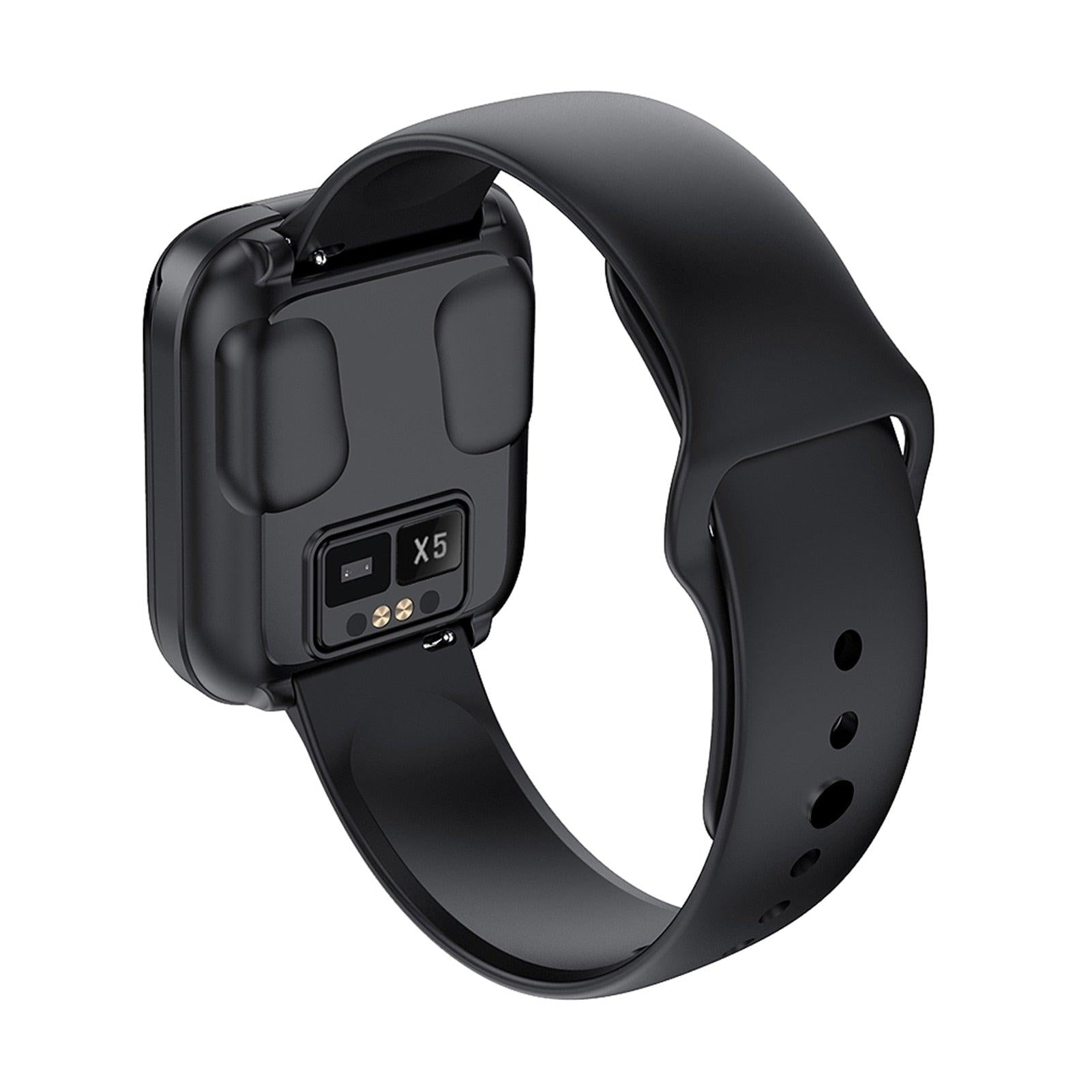 2-in-1 Smartwatch with Wireless Earbuds